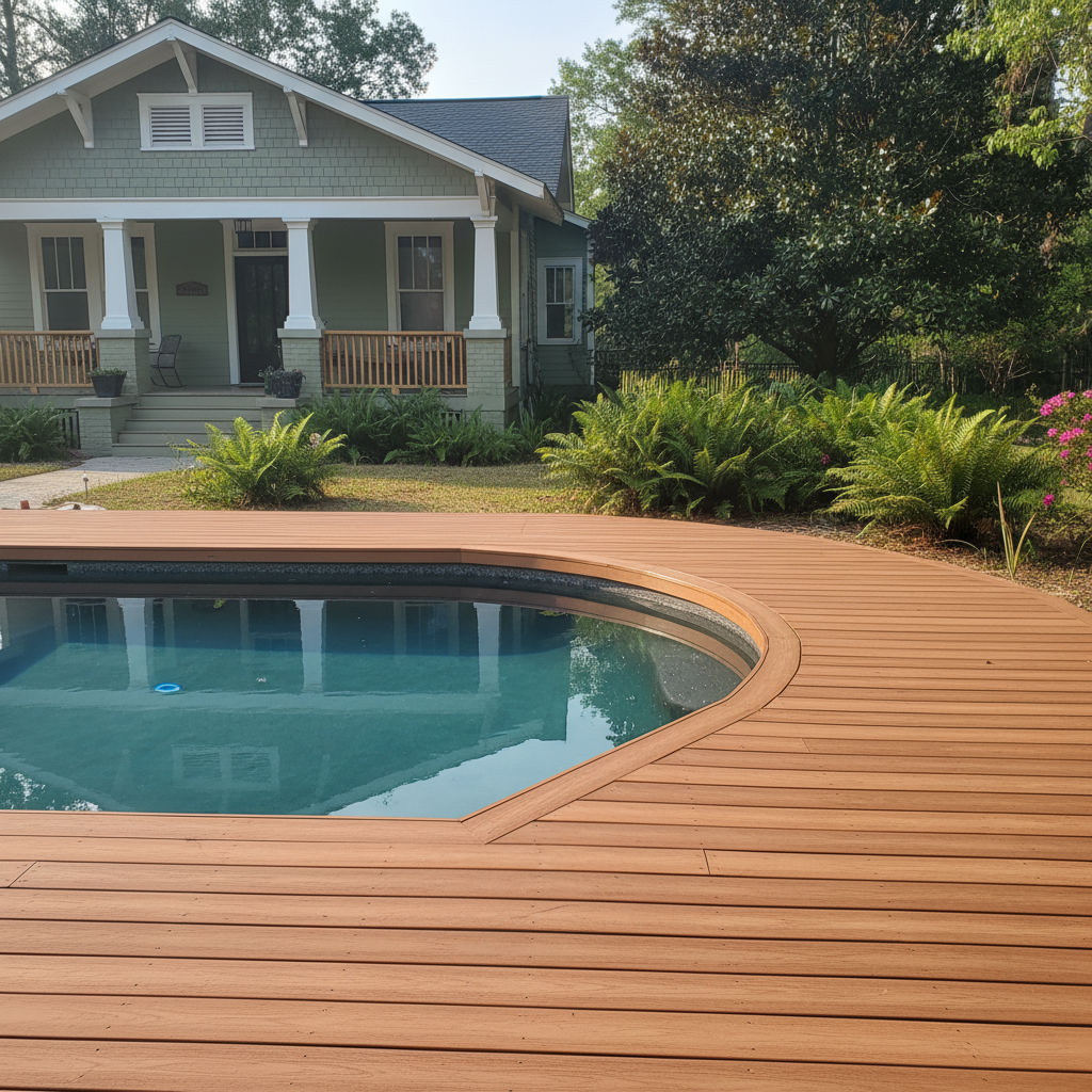 Deck Staining & Sealing completed by Heritage Deck Solutions in Germantown, MS