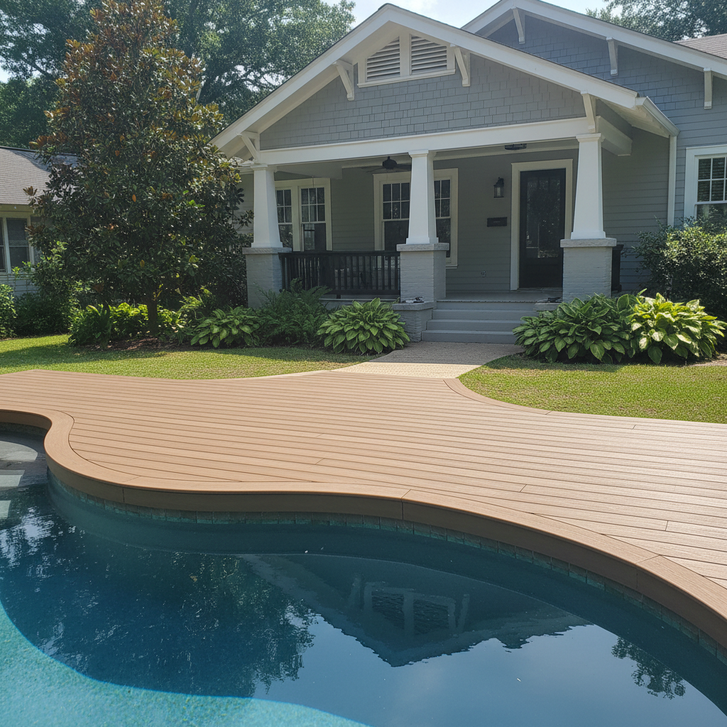 Deck Railing Installation & Repair completed by Heritage Deck Solutions in Horn Lake, MS