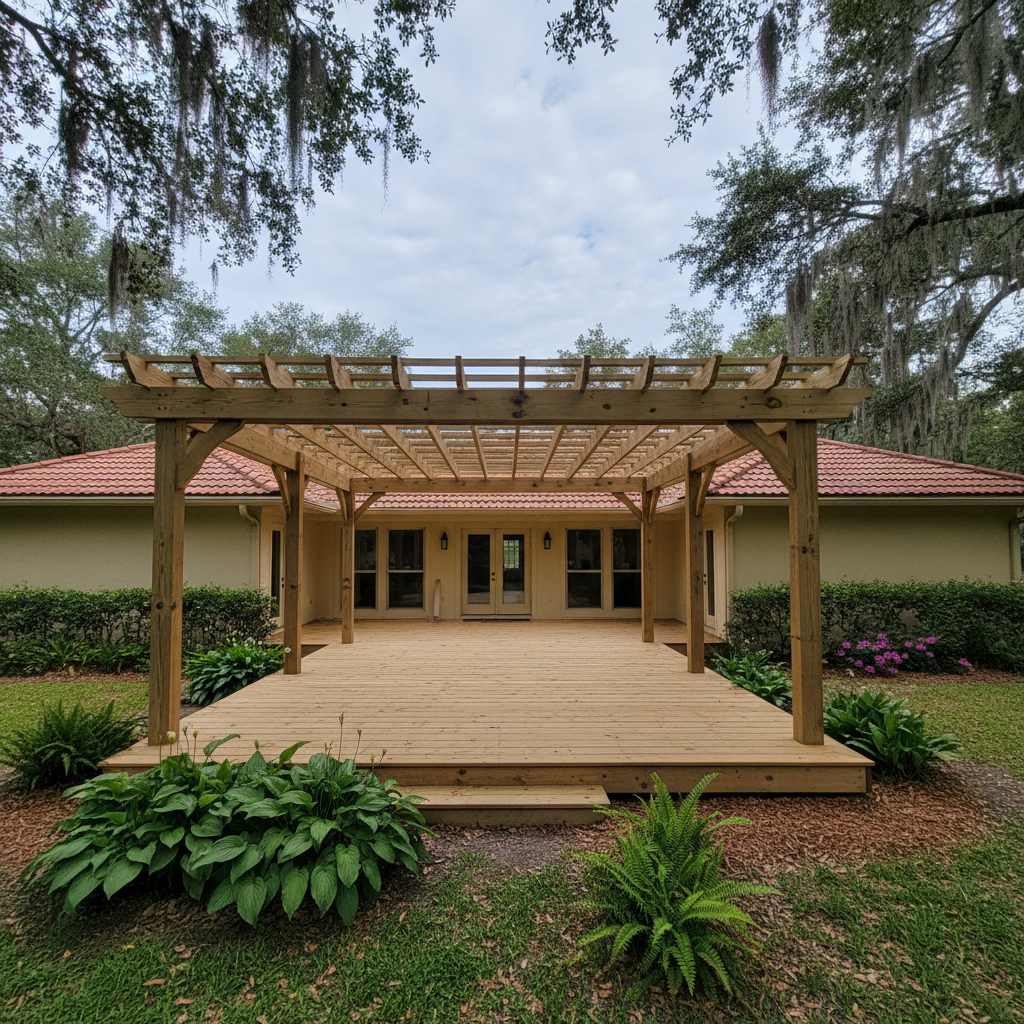 Deck Installation completed by Heritage Deck Solutions in Byhalia, MS